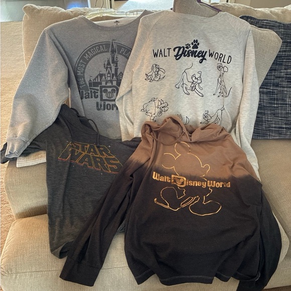 Walt Disney Tops - Disney BUNDLE Women's Graphic Sweatshirt Set FINAL WEEK